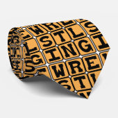 レスリング、スポーツ ネクタイ (ロール)