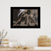 レスリング ポスター (キッチン)