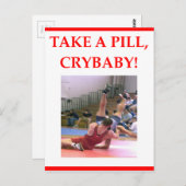 レスリング ポストカード (正面/裏面)