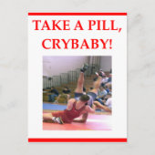 レスリング ポストカード (正面)