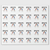 レスリング ラッピングペーパー (フラット)