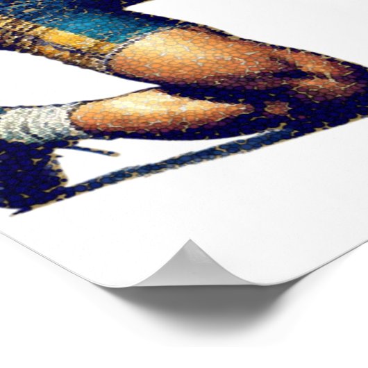 レスリング- DOnt やめ ポスター (角)