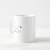 レスリーのコショウによって禁止される コーヒーマグカップ (正面左)