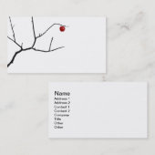 レスリーのコショウによって禁止される 名刺 (正面/裏面)