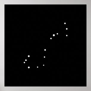 レスリーのコショウによる星座Scorpius ポスター