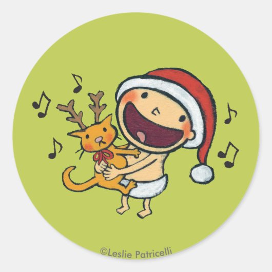 レスリーパトリチェッリズファララベビー ラウンドシール (正面)