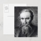レスリー・スティーブン卿、1889 ポストカード (正面/裏面)
