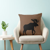 レスリーHarlow著アメリカヘラジカの枕 クッション (椅子)