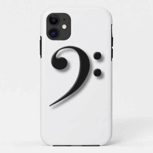 レスリーHarlow著ヘ音記号の電話箱のデザイン Case-Mate iPhoneケース (裏面)