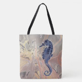 レスリーHarlow著優秀で大きいタツノオトシゴのトートバック トートバッグ (正面)