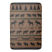 レスリーHarlow著小屋毛布のデザイン バスマット (正面縦)