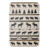 レスリーHarlow著小屋毛布のデザイン バスマット (正面縦)