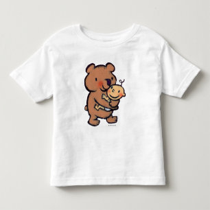 レスリーPatricelli大きいヒグマの抱擁 トドラーTシャツ