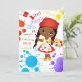 レス絵を描違う誕生日招待状(Girl) (スタンド正面)