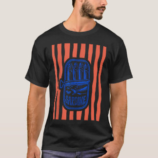 レス・サーディーンズの漁師風コーストサーディン Tシャツ