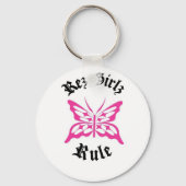 レズガールルルブラックピンク キーホルダー (正面)