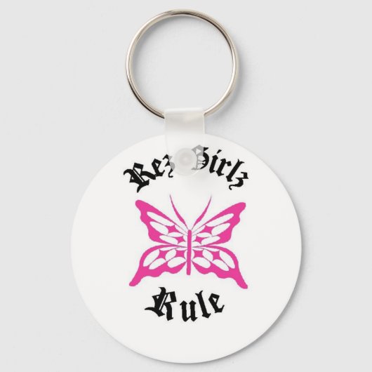 レズガールルルブラックピンク キーホルダー (正面)