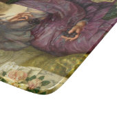 レズビアと彼女のスパロー（エドワード・ジョン・ポンターによる） カッティングボード (角)