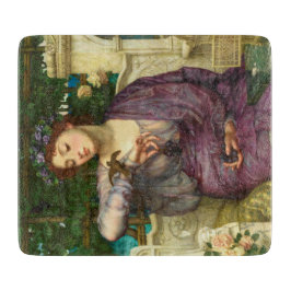 レズビアと彼女のスパロー（エドワード・ジョン・ポンターによる） カッティングボード