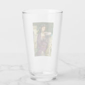 レズビアと彼女のスパロー（エドワード・ジョン・ポンターによる） タンブラーグラス (裏面)