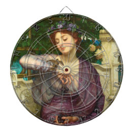 レズビアと彼女のスパロー（エドワード・ジョン・ポンターによる） ダーツボード