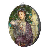 レズビアと彼女のスパロー（エドワード・ジョン・ポンターによる） ダーツボード (正面右)