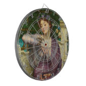 レズビアと彼女のスパロー（エドワード・ジョン・ポンターによる） ダーツボード (正面左)