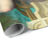 レズビアと彼女のスパロー（エドワード・ジョン・ポンターによる） ラッピングペーパー (ロールコーナー)