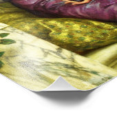 レズビアと彼女のスパローbyサー・エドワード・ジョン・ポンター フォトプリント (角)