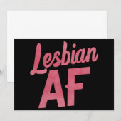 レズビアンだらけの花 LGBTプライド ゲイラブパレード 招待状 (正面/裏面)