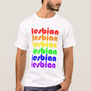 レズビアンのプライド Tシャツ