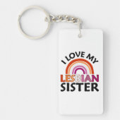 レズビアンの姉が大好き キーホルダー (正面)