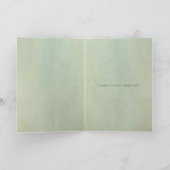 レズビアンの婚約のお祝い-真新しい素朴 カード (内部)