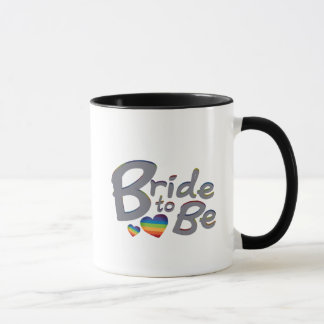 レズビアンの花嫁があるLGBTの結婚式の花嫁 マグカップ