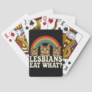 レズビアンは何を食べる? ヴィンテージLGBTプライド月間ミーム トランプ
