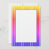 レズビアンふたりのシャワー ノートカード (裏面)