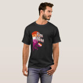 レズビアンカップルおそろい Sheu2019s Mine & Iu2019m H Tシャツ (正面フル)