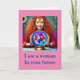 レズビアンカップル折り畳みカード サンキューカード