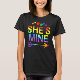 レズビアンカップルShes鉱山マッチングLgbtプライド2 Tシャツ