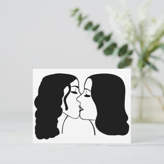 レズビアンキス ポストカード (スタンド正面)