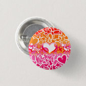 レズビアンサンセットプライドスクイグル 缶バッジ (正面&裏面)