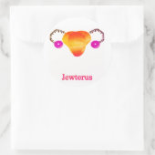 レズビアンジェウテラスステッカーII ラウンドシール (バッグ)