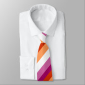 レズビアンストライプズ |レズビアンプライド ネクタイ (タイ)