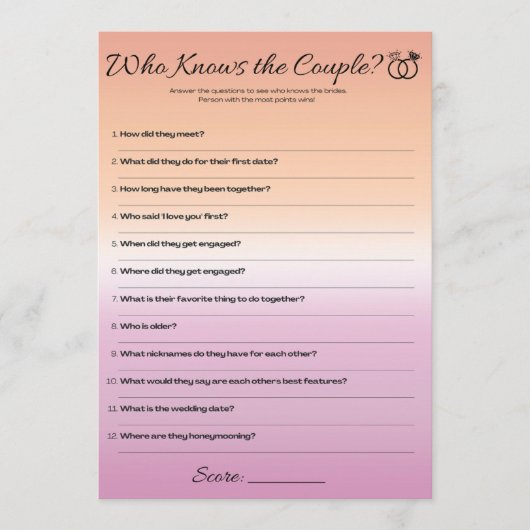 レズビアンバチェロレッテゲーム，誰がカップルを知っている 招待状 (正面)