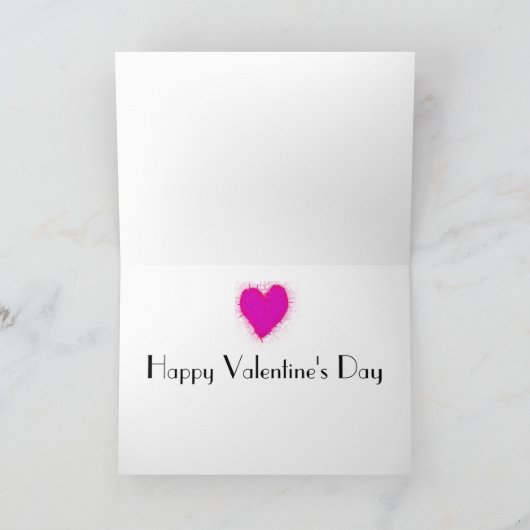 レズビアンバレンタイン"私はいつもあなたを愛する" シーズンカード (内部)