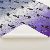 レズビアンブッチプライドブラックキャット – Mystical Witchy シェルパブランケット (3/4)