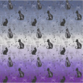 レズビアンブッチプライドブラックキャット – Mystical Witchy シール (正面)