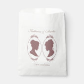 レズビアンブリデスリージェンシーピンクフラワーズ フェイバーバッグ (正面)