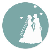 レズビアンブリデス結婚ズ