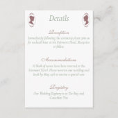 レズビアンブリーズリージェンシーピンクローズ エンクロージャーカード (正面)